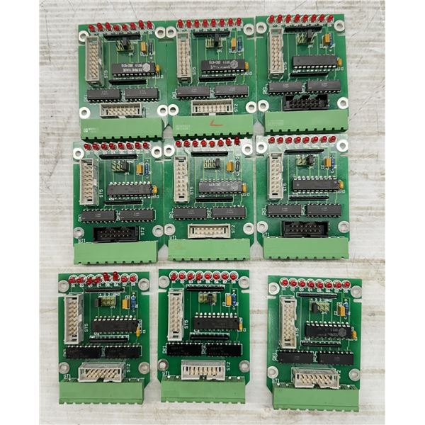Lot of (9) Phoenix Contact #In-Modul V2.1 Circuit Boards