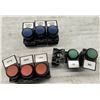 Image 2 : Lot of (9) Eaton #M22-K01 Push Buttons