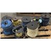 Image 3 : Skid Lot of Misc. Spools of Wire