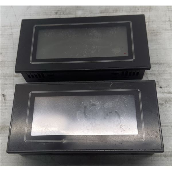 (2) Panasonic #GT11 Programmable Displays