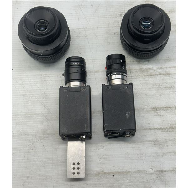 Lot of (4) Misc. Machine Vision Cameras Items