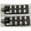 Image 1 : (2) Turck #8MB12Z-5P3-CS19H Junction Blocks
