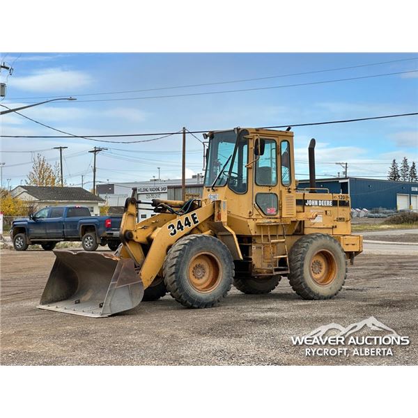 1993 JOHN DEERE 344E WHEEL LOADER