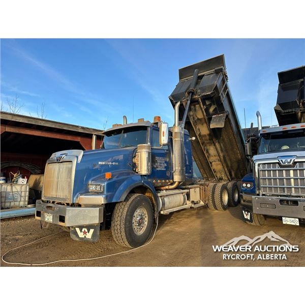2007 WESTERN STAR 4900SA TRI DRIVE DUMP TRUCK
