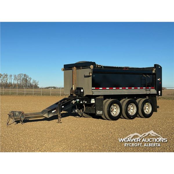 2023 CANCADE 17 FT. TRIDEM DUMP PUP TRAILER