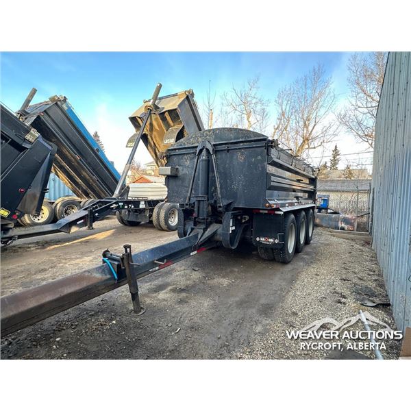 2018 LANGFAB TRIDEM DUMP PUP TRAILER