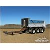 Image 1 : 2008 SCHIEN ALUMINUM 16 FT. TRI PUP DUMP TRAILER
