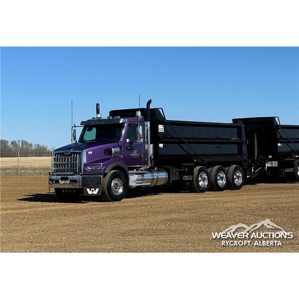 2023 WESTERN STAR 49X TRI DRIVE DUMP TRUCK
