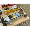 Image 8 : ASSORTED SHOP JACKS W/CHAIN HOIST