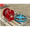 Image 2 : AIR HOSE REEL W/C CLAMPS & GARBAGE BARREL DOLLY