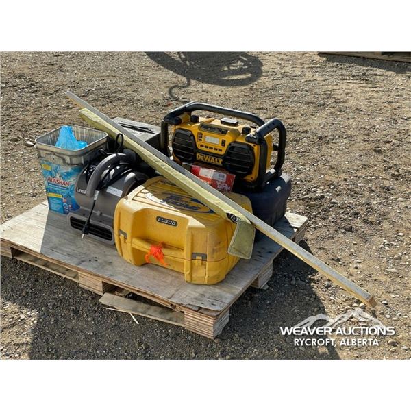 LAZOR LEVEL AND MISC TOOLS