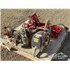 Image 1 : STIHL CUT OFF SAW, WEED WACKER, & MOTORCYCLE JACK