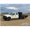 Image 1 : 2002 FORD F450 CREW CAB FLATBED TRUCK
