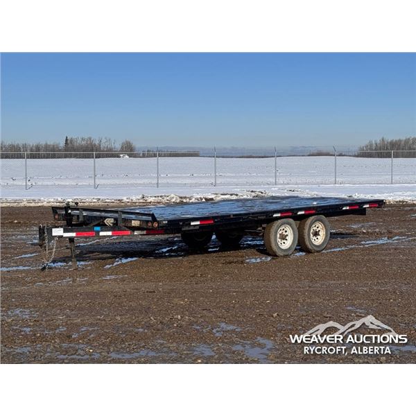 2015 RAINBOW 18 FT. T/A EQUIPMENT TRAILER
