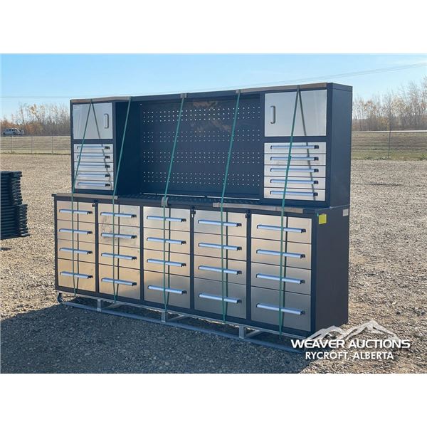 2025 9.5 FT. 30 DRAWER WORKBENCH