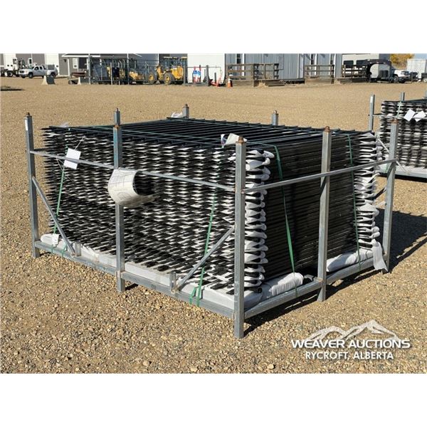 (40) 7 X 5 FT. FENCE PANELS