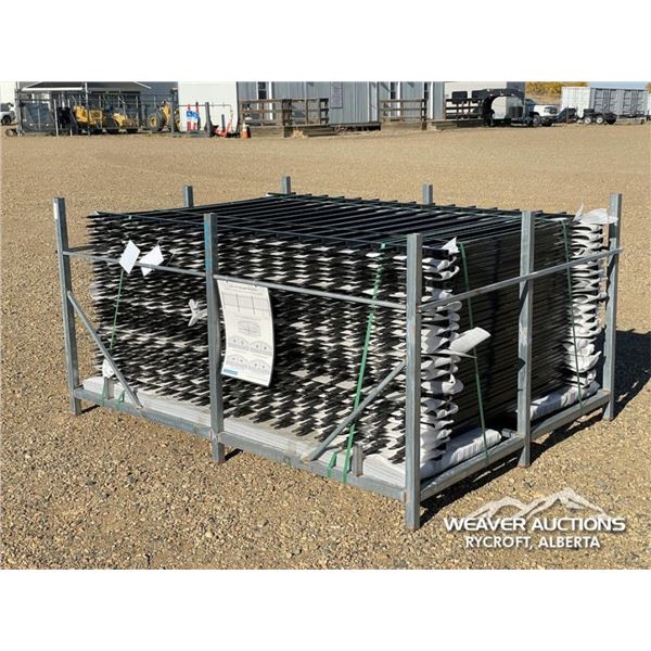 (40) 7 X 5 FT. FENCE PANELS