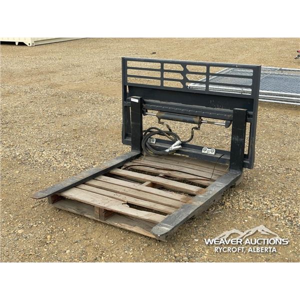 48 IN. HYDRAULIC SKID STEER PALLET FORKS