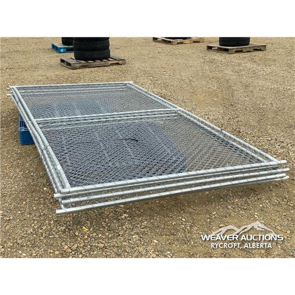(5) 12 X 6 FT. SITE FENCE PANELS