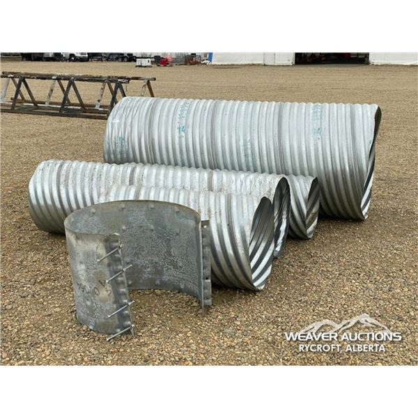 (4) CULVERTS W/(1) COUPLER
