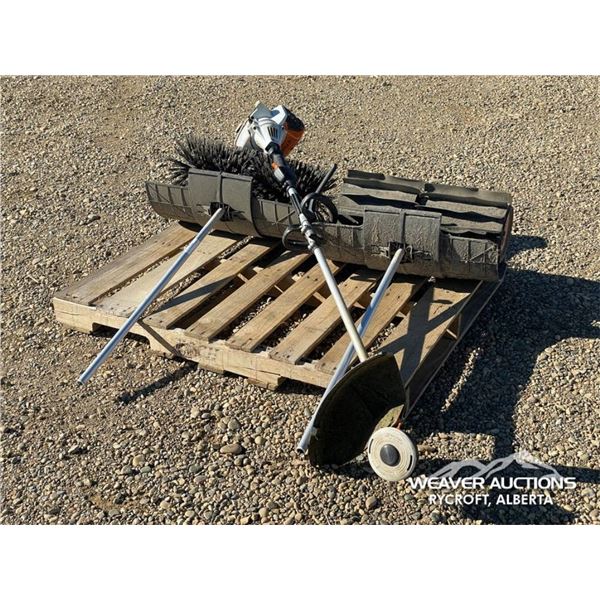 STIHL POWER SWEEP, STRING TRIMMER & BRUSH