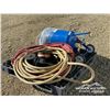Image 1 : SANDBLASTER, 8 IN. PORTABLE GRINDER & AIR HOSES