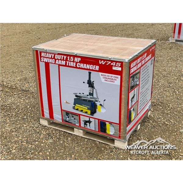 1.5 HP HEAVY DUTY SWING ARM TIRE CHANGER