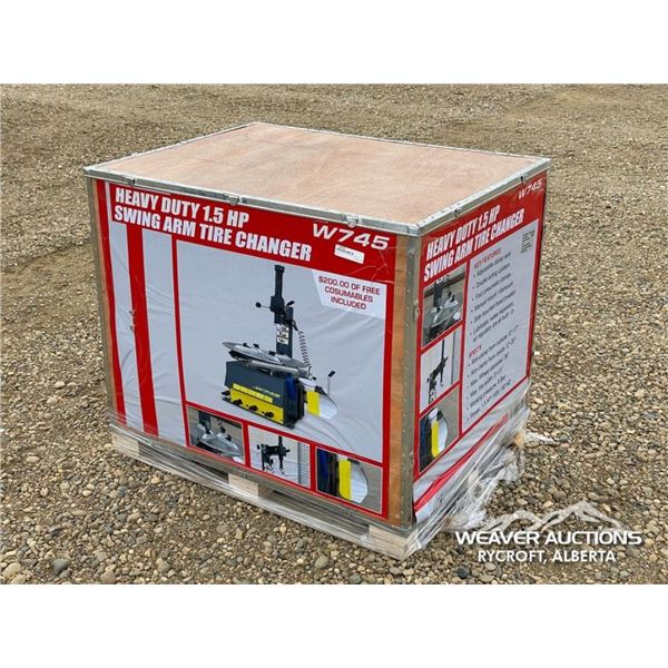 1.5 HP HEAVY DUTY SWING ARM TIRE CHANGER