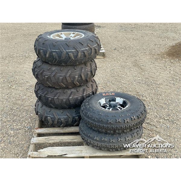(6) ATV TIRES