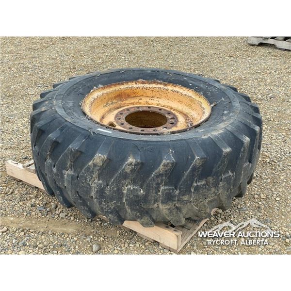 (1) 17.5-25 TIRE & RIM