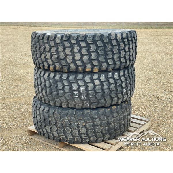 (3) NOKIAN 17.5 R25 TIRES