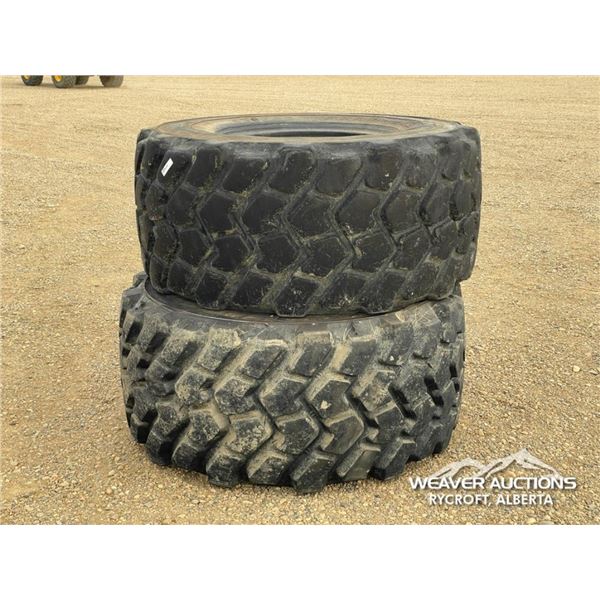 (2) MICHELIN 650/65R25 TIRES