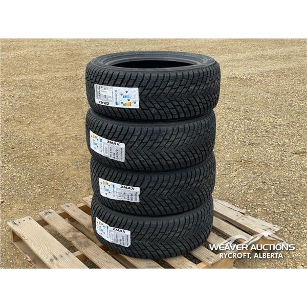 (4) ZMAX 235/50R18 TIRES