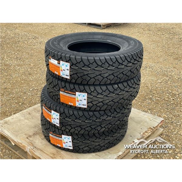 (4) JOYROAD 225/75R16 TIRES