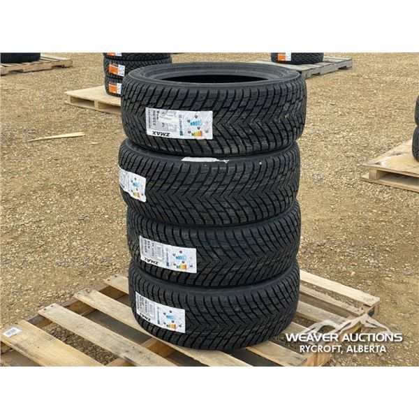 (4) ZMAX 235/50R18 TIRES