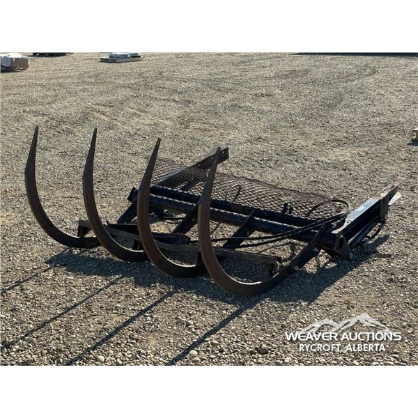 4 TINE HEAVY DUTY GRAPPLE