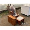 Image 2 : STORAGE BOX W/ROCKING CHAIR & OTTOMAN