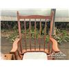 Image 9 : STORAGE BOX W/ROCKING CHAIR & OTTOMAN