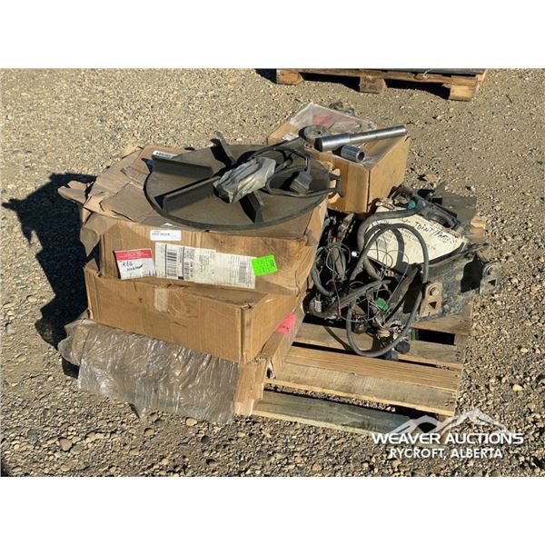 ASSORTED EQUIPMENT PARTS & WIRING