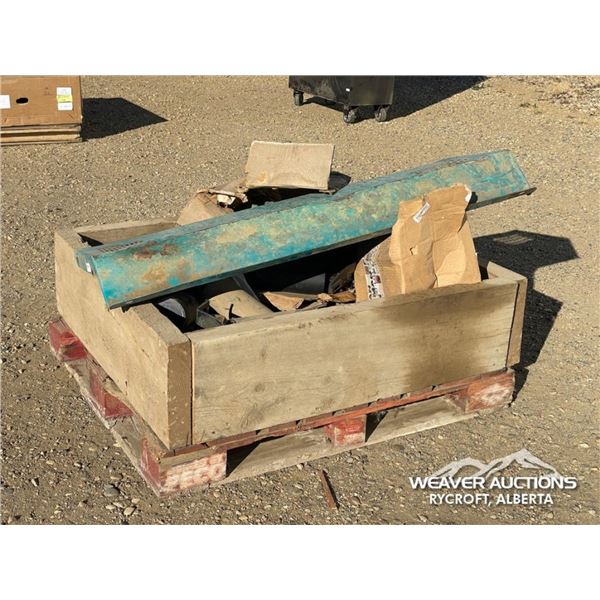 ASSORTED EQUIPMENT PARTS