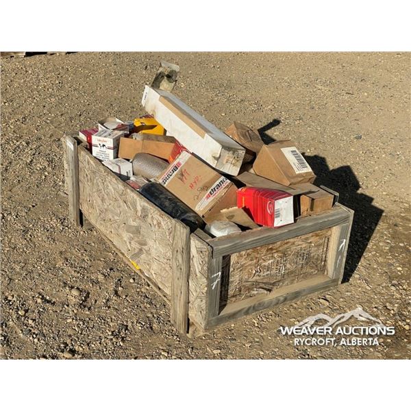 ASSORTED EQUIPMENT PARTS & FILTERS