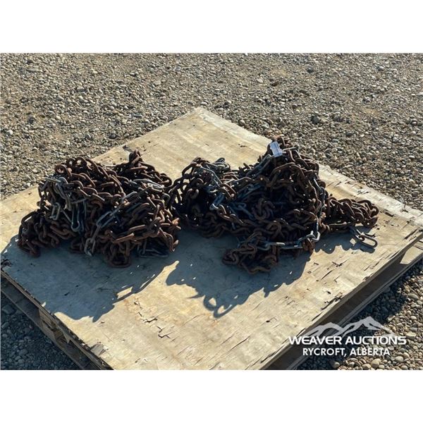 18.4 X 34 TRACTOR CHAINS