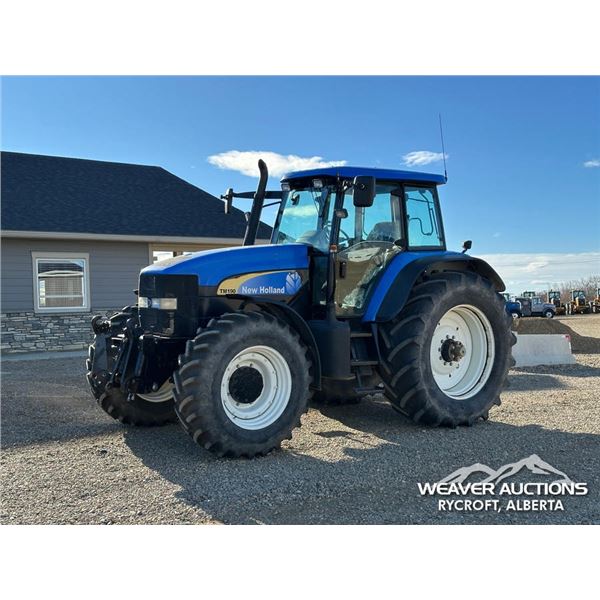 2003 NEW HOLLAND TM190 MFWD TRACTOR