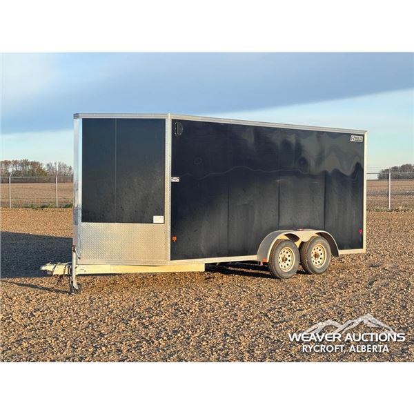 2015 ALCOM 18 FT. T/A ENCLOSED TRAILER