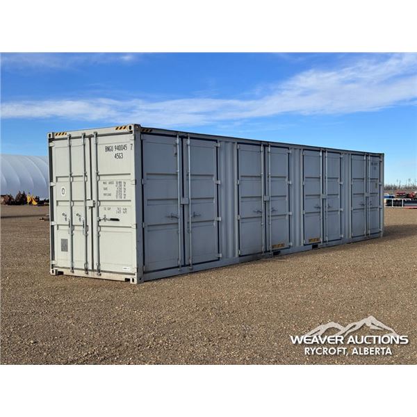 TMG 8 X 40 FT. MULTIDOOR SHIPPING CONTAINER