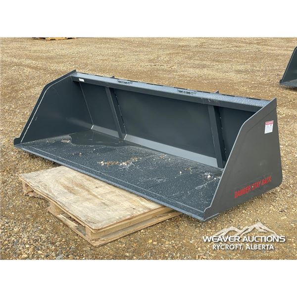 90 IN .SKID STEER SNOW/MULCH BUCKET