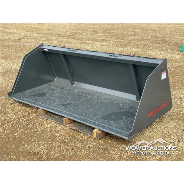 84 IN. SKID STEER SNOW/MULCH BUCKET