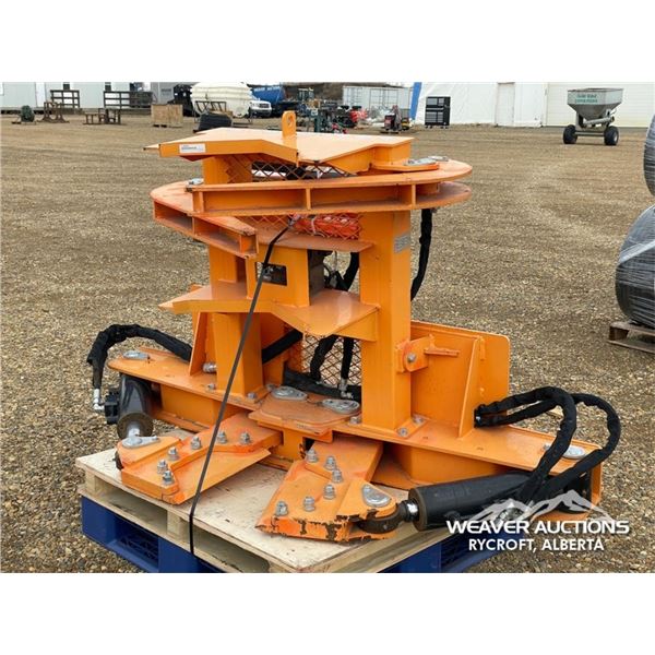 2023 SKID STEER TREE SHEAR W/GRAPPLE