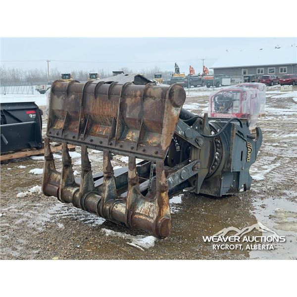 AMI 72 IN. HYDRAULIC EXCAVATOR MAT GRAPPLE