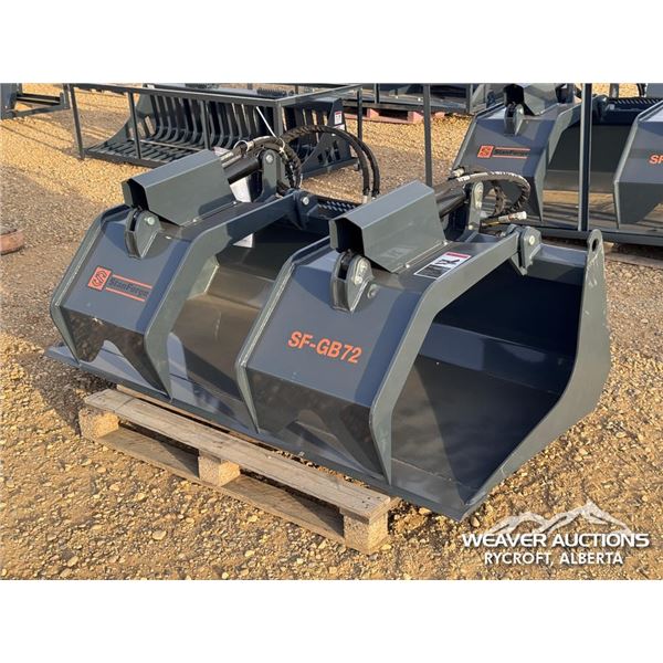 TMG 72 IN. SKID STEER GRAPPLE BUCKET